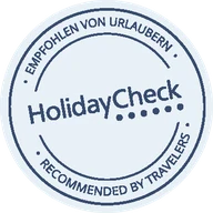 HolidayCheck Siegel: Empfohlen von Urlaubern
