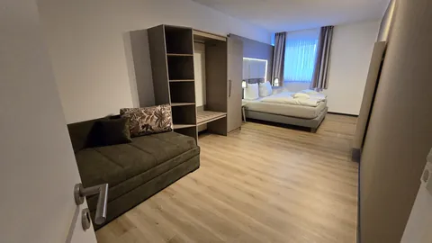 Lieblingsplatz 2: Schlafzimmer mit Schlafsofa